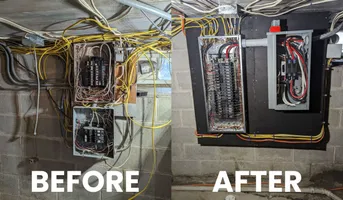 Electrical Work background