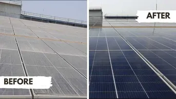 Solar Installation background